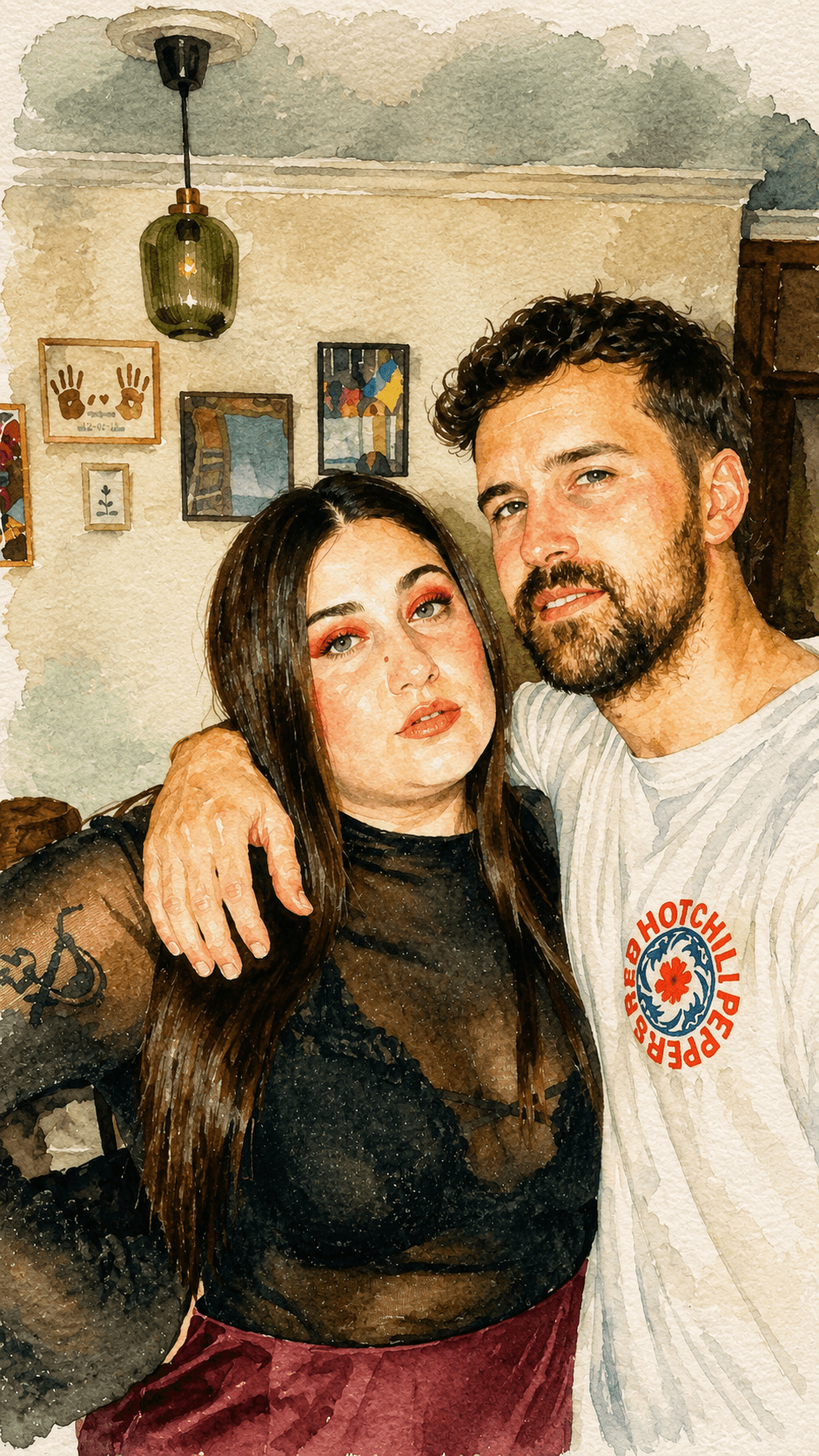 Ilustración en acuarela 3